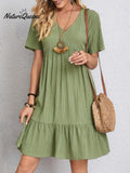 Flowing Dresses In Cotton and Linen