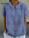 🔥Best Match🔥Women's Retro Floral Casual Shirt