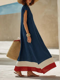 Women's Casual Vacation Minimalist V-neck Dress