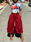 Casual Artistic-print Cotton T-shirt