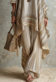 Women's Chic Striped Casual Stylish Cotton Linen Top & Pants Set