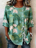 Women'S Casual Printed Shirt