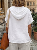 Women's Casual Linen Short-sleeve Shirt