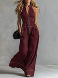 🔥 Casual Zippered Cotton Jumpsuit — The Ultimate Everyday Must-Have