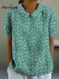 🔥Best Match🔥Women's Retro Floral Casual Shirt
