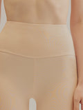 Women Winter Warm Pure Color High-Waist Leggings